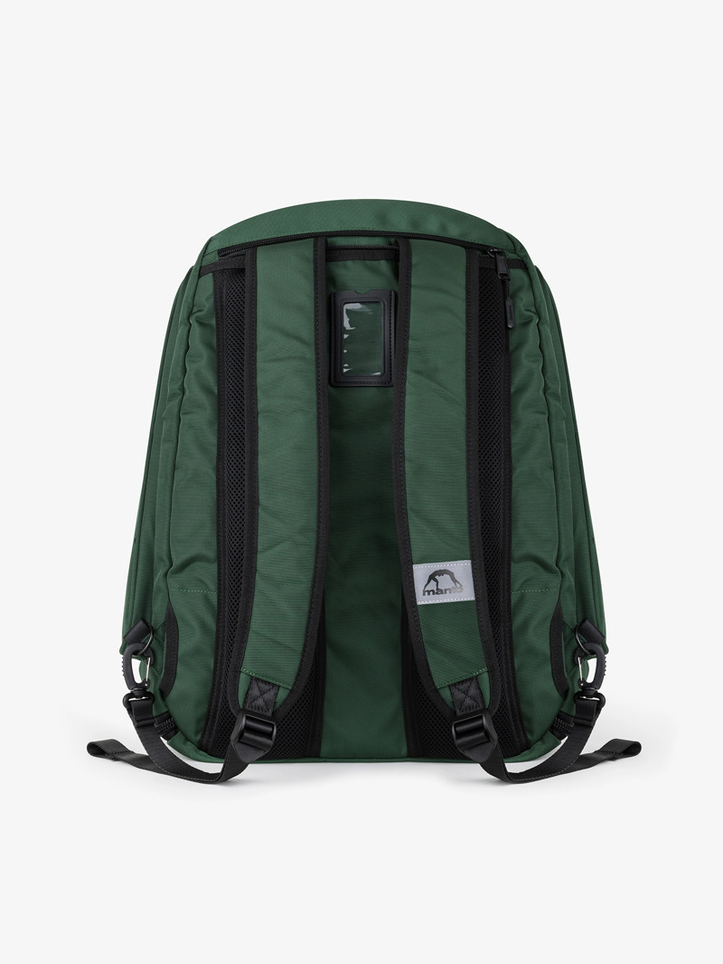 MANTO XL CONVERTIBLE BACKPACK CIRCLE-green